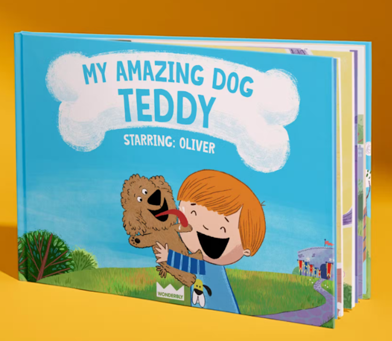 Personalized Dog Book gift idea for dog lover